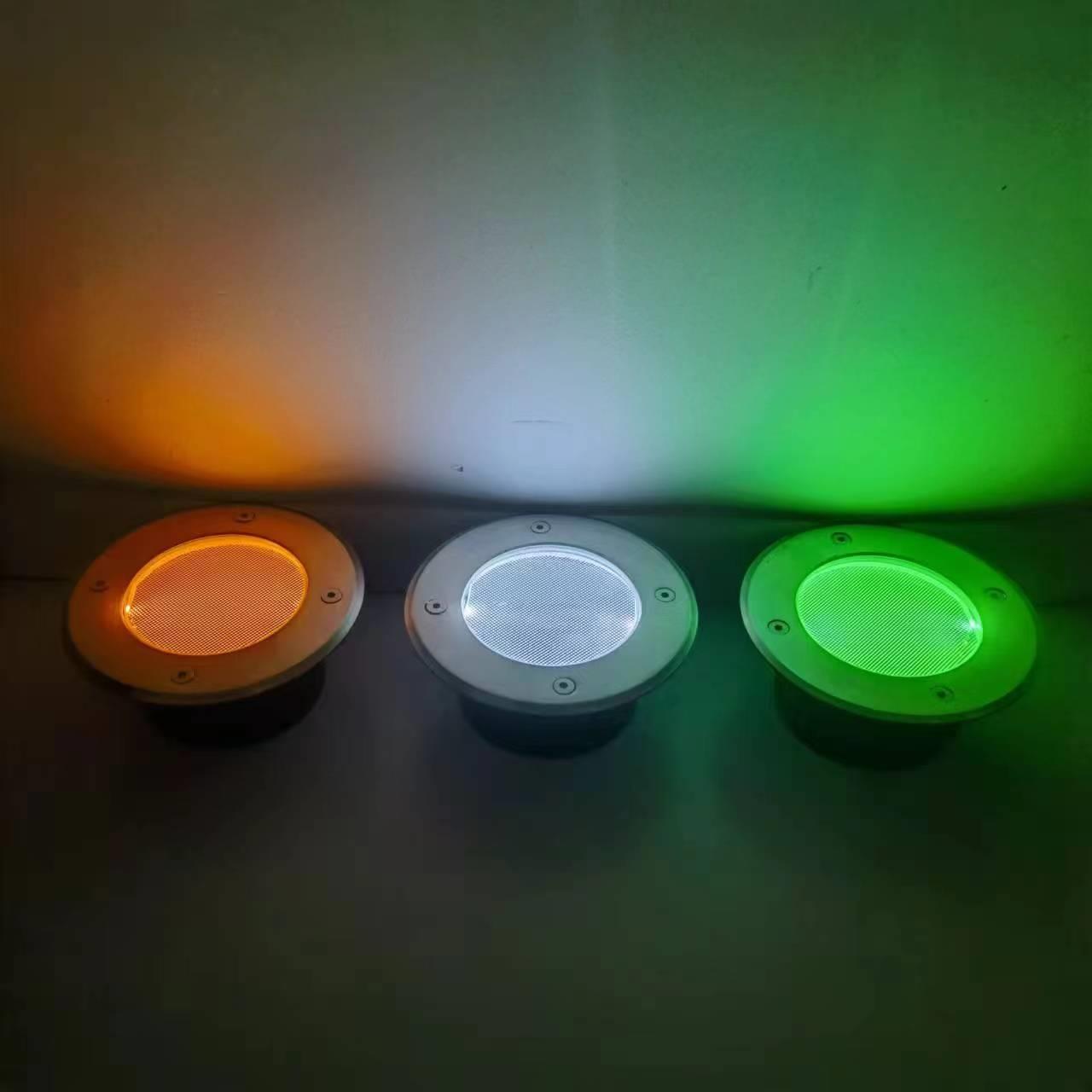 ZH-13工程级太能地埋灯不锈钢地灯彩太景阳能庭院灯光人行道观道