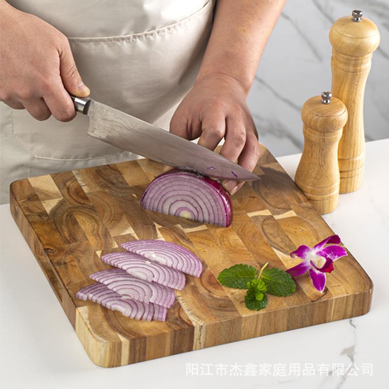 立拼相思木菜板方形厨房案板实木切菜板家用切水果砧板菜板