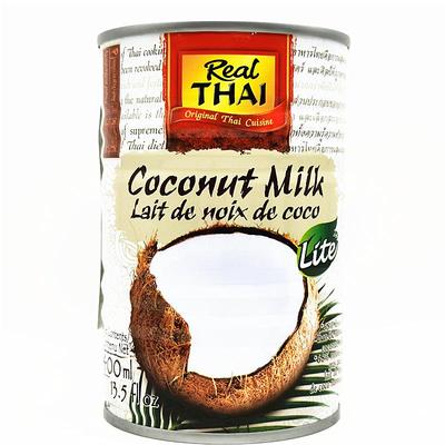 400ml REALTHAI COCONUT MILK LITE泰国丽尔泰淡味椰浆烘焙原料