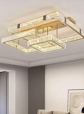 2025年新款轻奢代现水晶JPI客灯吸灯简约卧室灯大气极简le厅d灯顶