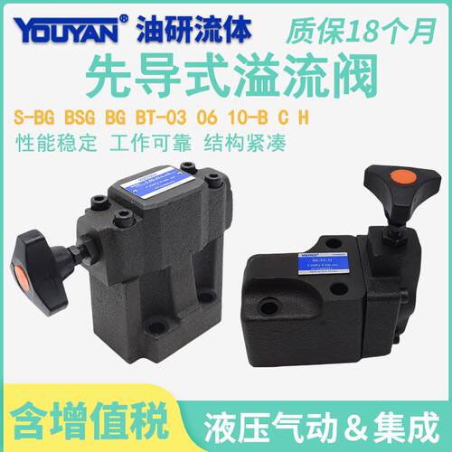 S-BG-03-L-40液压R先导式B溢流阀BT-04-CBHTSBG-06-HBG-10-32