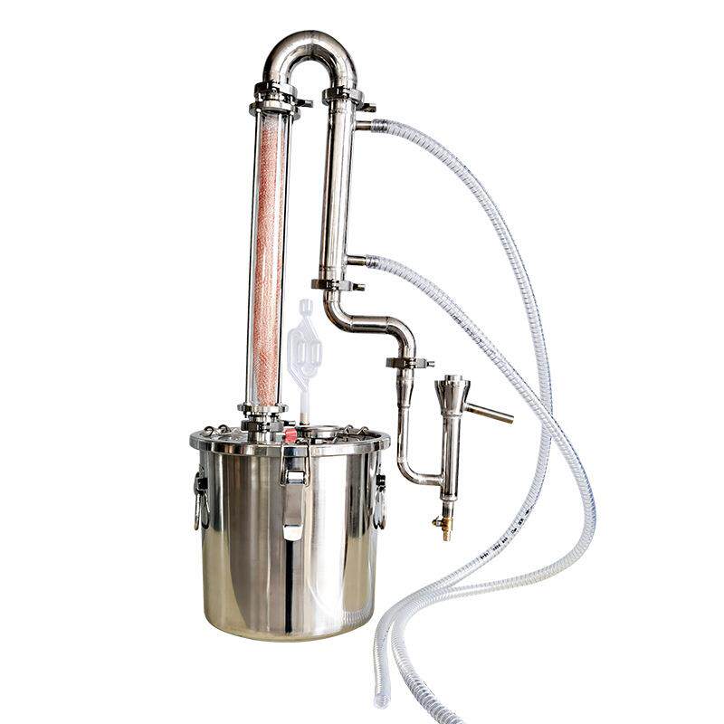 水晶塔柱蒸酒器烤酒机家用酿酒设备白酒蒸馏器不锈钢小型酿酒器