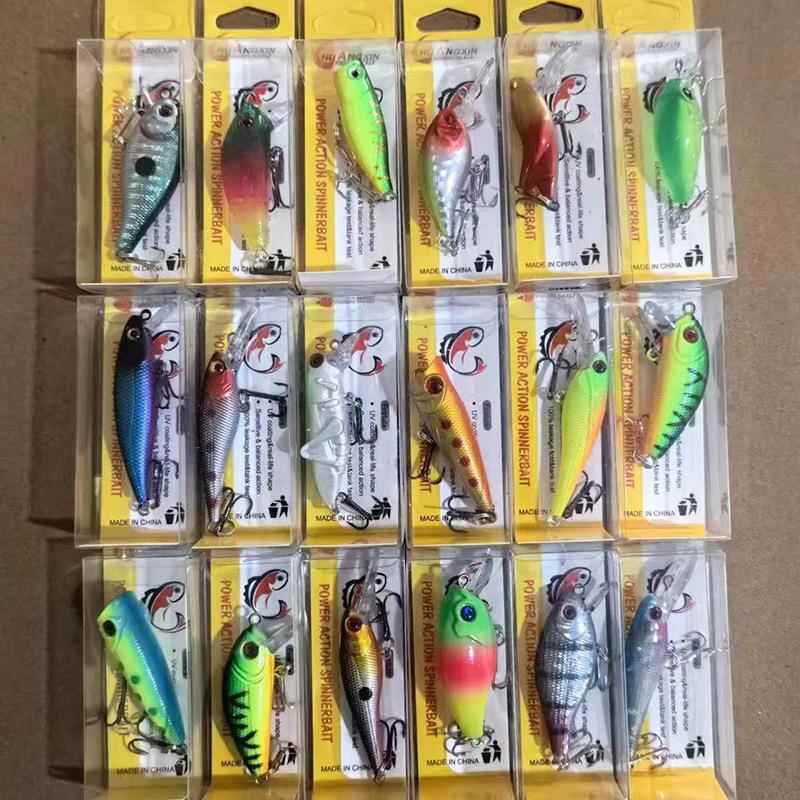新款直销米诺硬饵路亚饵鱼饵4到7公分左右鲈鱼翘嘴白条淡水海钓