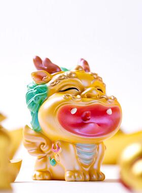 意招财貔貅招0000财摆件罐创办公室钱工位装品饰家居玄关收纳