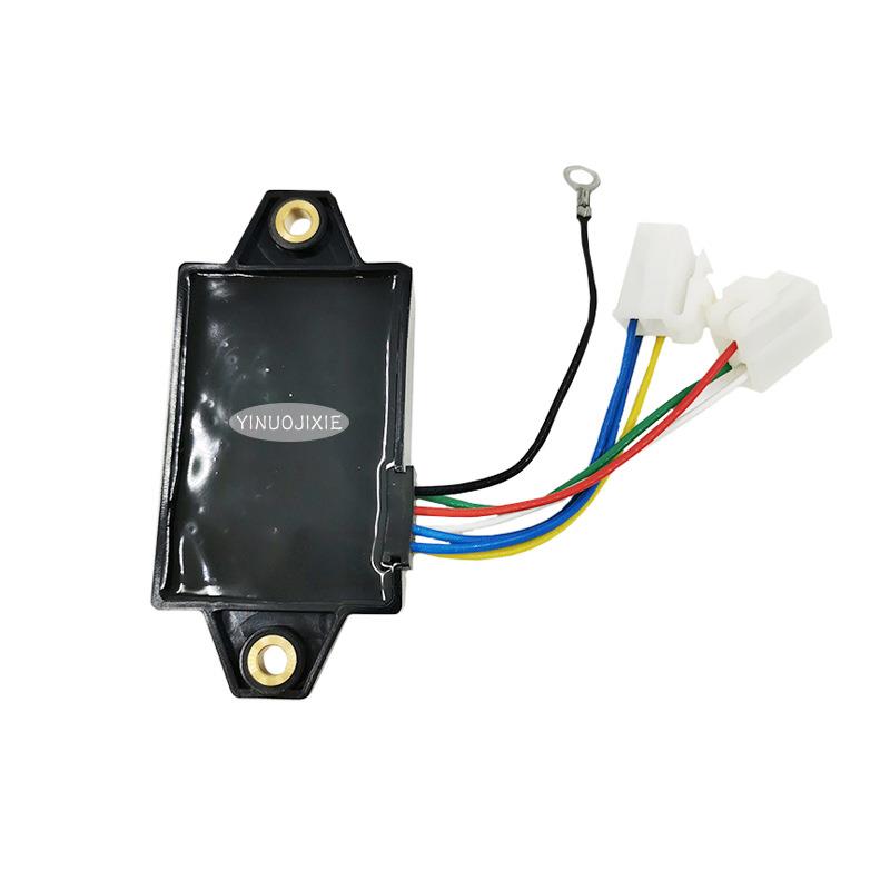 挖掘机配件适用E307时间继电器白色双插24V MM409675 16A11-14001