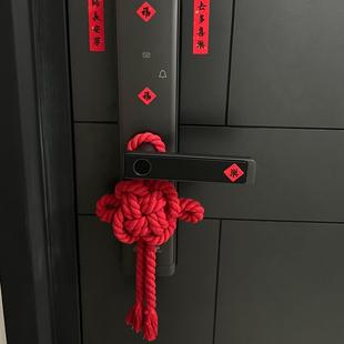 万字结门挂贺年装饰挂饰马年门把手挂饰春节客厅房间乔迁家庭布置