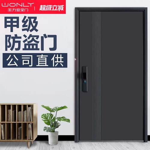 WL王力防盗门家用10公分甲级防盗门发泡安全入户门进户门防盗大门