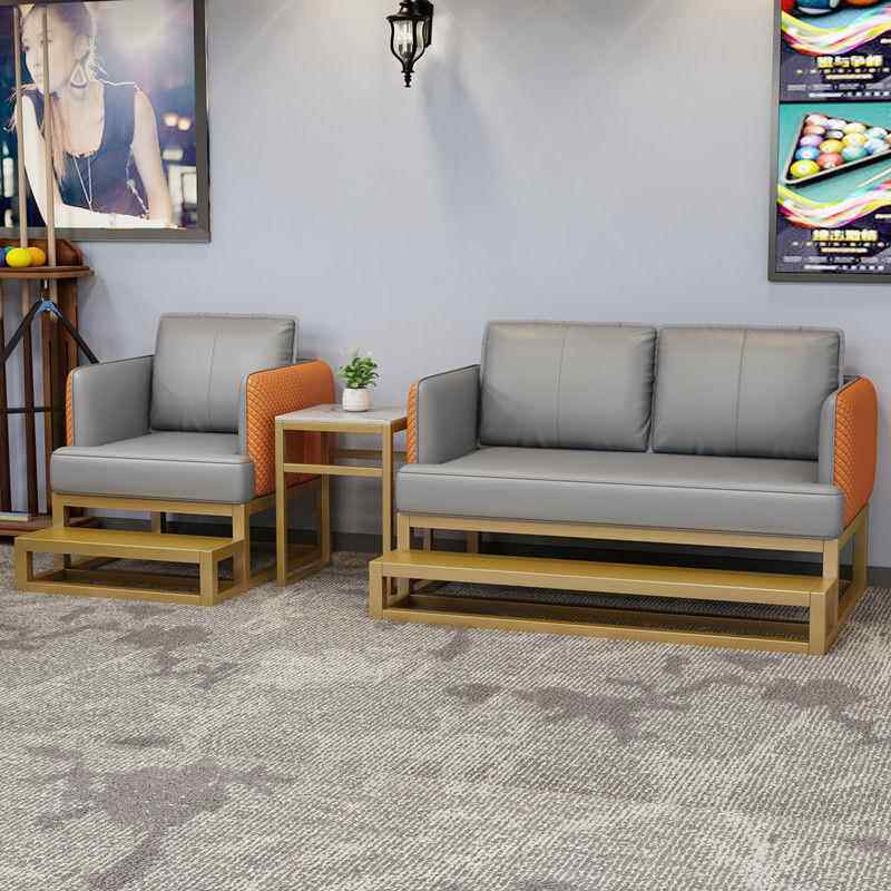 台球厅休息区球椅沙发桌室专用沙观球沙发椅高端桌球GQ63254厅休