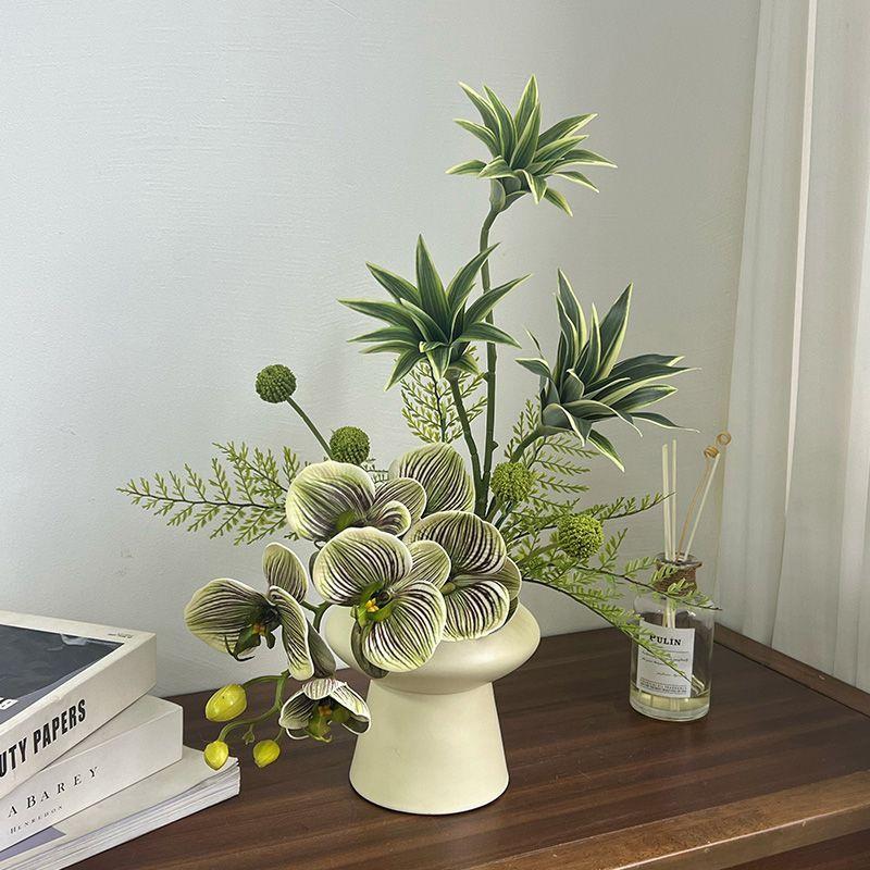 仿真花摆件仿生植物盆栽客厅茶几餐桌花摆花家居饰品假花桌面摆设