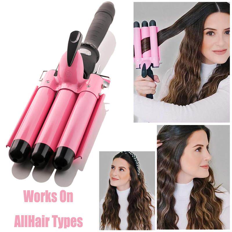Hair Curling Iron 3 Barrel Wand electric hair curler 卷发器
