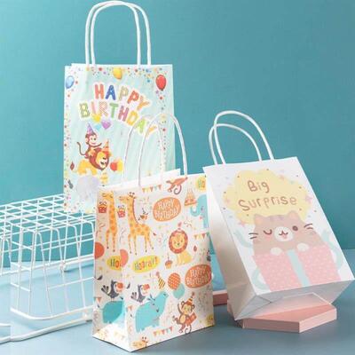 happy birthday paper bag bag custom gift bags custom礼品袋