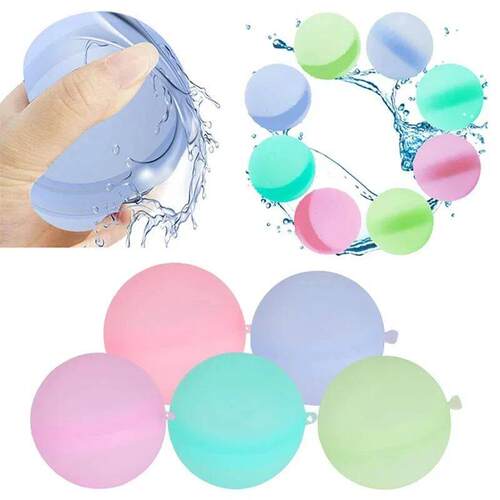 Reusable Water Balloons Toys Quick Fill Self Sealing Water B