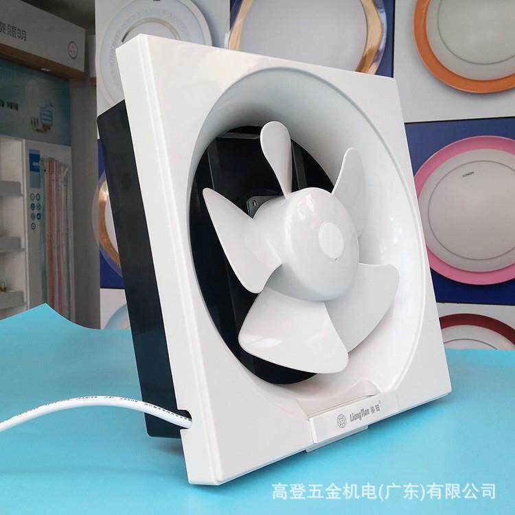 梁田百叶窗式排气扇卫生间楼梯口排风扇厨房抽风机6/8/10/12寸