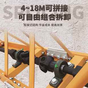 汽油款 路面振桥平机由接可拆卸面整平机铝自合金加厚579角铁振拼