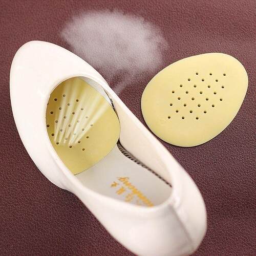 Anti-slip insoles, silicone thickened forefoot pads, half-si