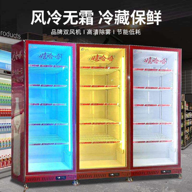 大单门啤酒柜酒吧冷藏展示柜商用冰箱超市保鲜柜冰柜饮料柜速冷