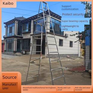 焊接装饰可折叠梯子家用小型移动楼梯室内楼梯工程砖木钢水电专用