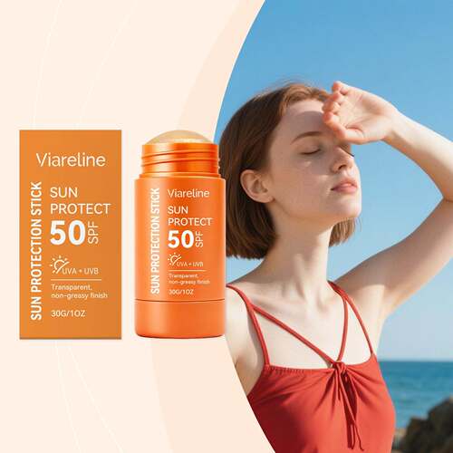 VIARELINE Facial Refreshing Protection Stick - A clear and l