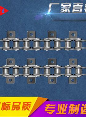 工业传动炼条供应08B10A12A16A20A单排单侧双侧单孔带耳弯板炼条