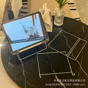 时钟日历支架202年台历架子复古高颜值书架阅读架相框摆台展示架