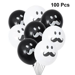 Balloons White Birthday Party Inflatable 100 Latex Pcs