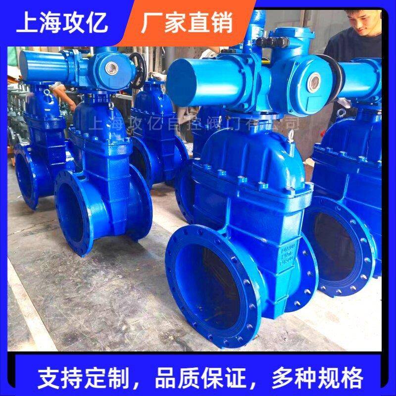法兰式电动暗杆弹性座封闸阀 Z945X-16Q DN600 开关型介质水