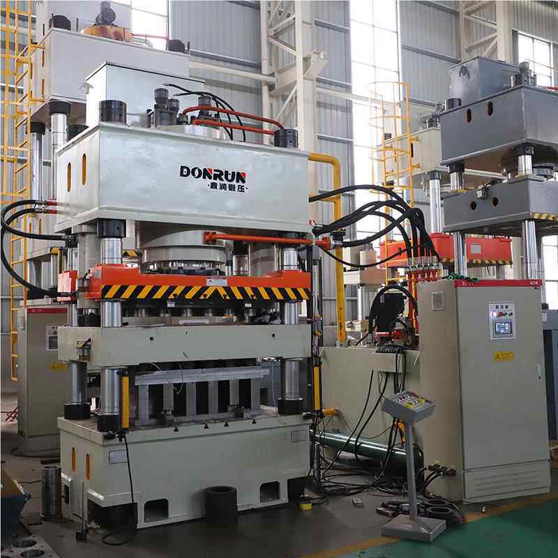 60吨粉末药成型3四梁四柱液压机鼎润现货63压0T粉块油YQ32-200压