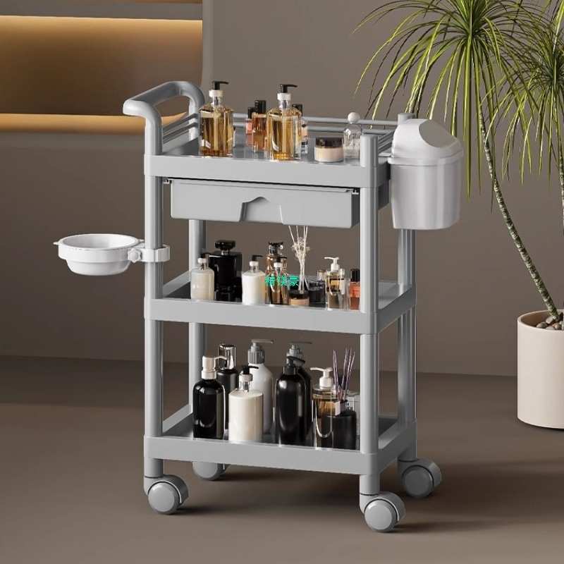 美容院专用小推车移动多层手推置物架家用多层仪器美容车