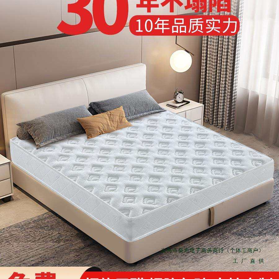 弹簧床垫经济型软硬两用20cm厚1.5米席1.8m梦思乳胶椰棕家用天然