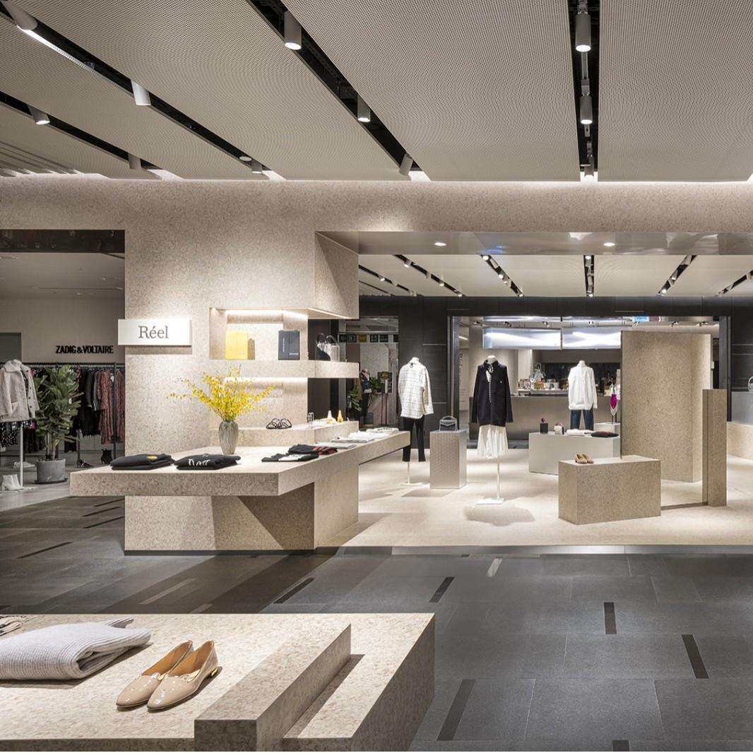 服装店整店设计源头厂 按需设计陈列方案 货架展柜道具一站式配齐