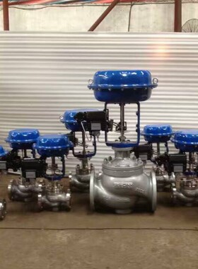 ZJHP蒸汽压力温度比例式套筒控制阀不锈钢气动薄膜单座调节阀ZJHM