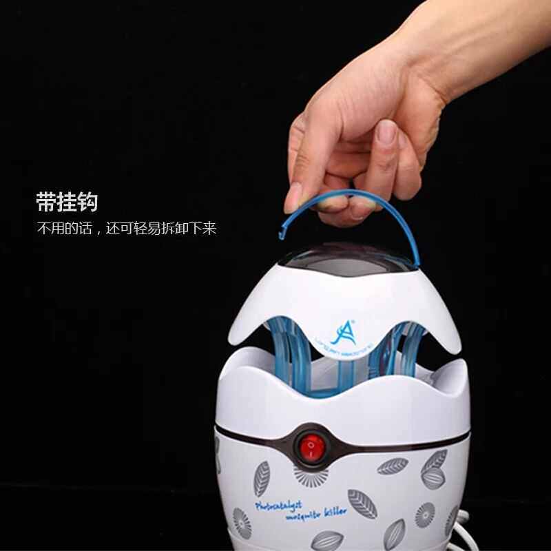厂家批发灭蚊灯家用驱蚊器电子光触媒灭蚊器吸入式灭蚊灯欧美热销
