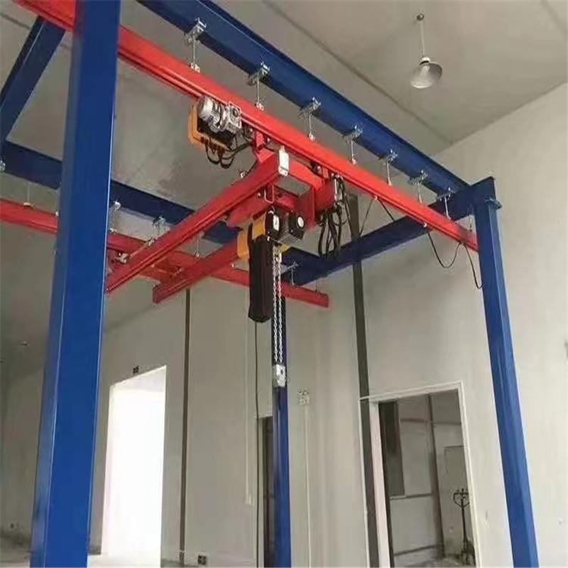 厂家销售轨道组合式kbk起重机小型龙门式操作简单kbk柔性起重机