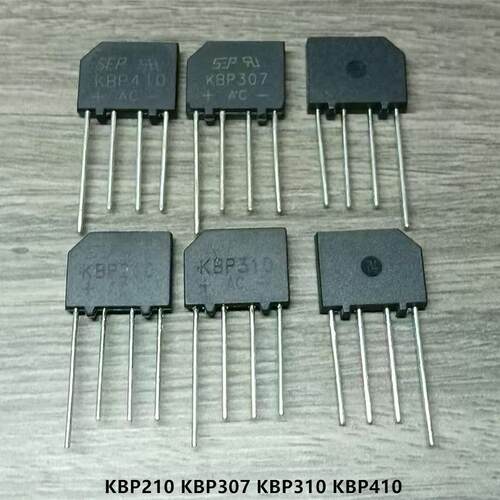 电动车充电器常用整流桥堆 KBP210 307 310 406 GBP410 610 10祇