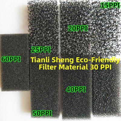 15-60Ppi罗茨风机聚氨酯过滤器海绵螺杆空压机/变频器除尘过滤器