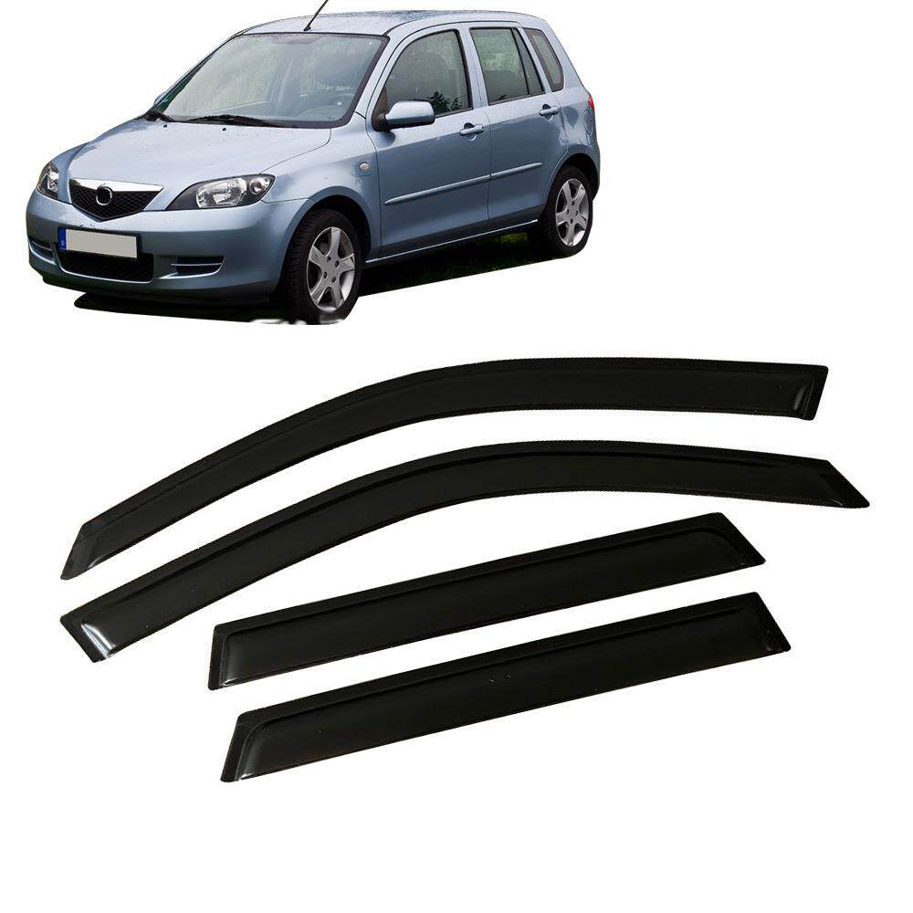 适用马自达Mazda 2 Demio 5-Door 2007-2014晴雨挡侧窗导流板雨眉