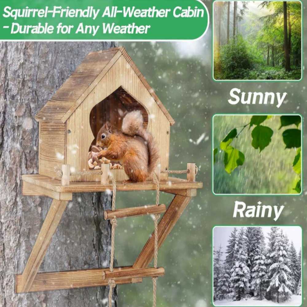 鸟悬挂户外木质鸟类器松鼠宠物窝壁挂投食松鼠站台餐桌喂食器,宠物/宠物食品及用品,鼠类喂食器,淘宝优惠券,粉丝福利购,淘宝优惠卷