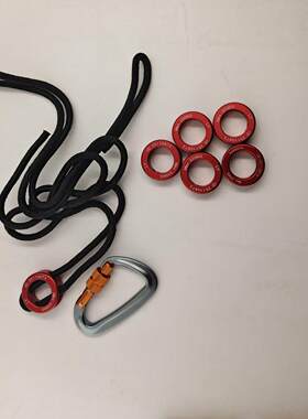高空作业防坠落工具安全绳失手绳尼龙绳工具防丢绳空调外机可调节