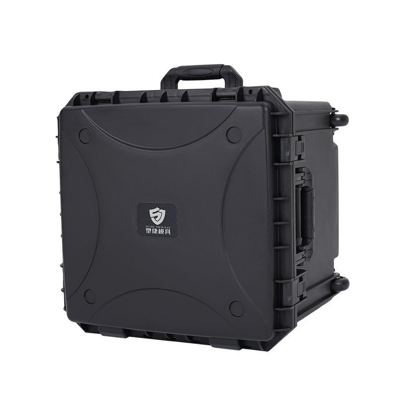 塑盾494743大型拉杆箱底部加深 仪器防护箱工具箱