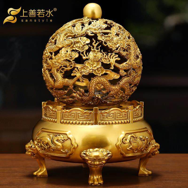 全铜九转干坤鼎摆件 九龙鼎家居装饰店铺开业乔迁家居装饰工艺品