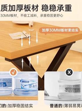 餐桌子餐饮商用快店桌椅组合烧大烤店房小吃店板桌出租用BME吃饭