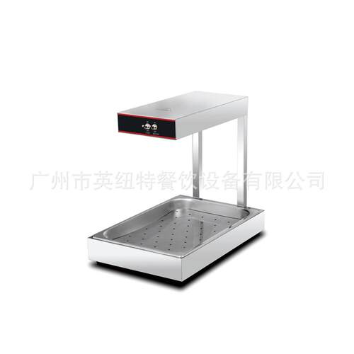 薯条工作保温台商用不锈钢油炸食物保温射灯工作站炸鸡薯条保温台