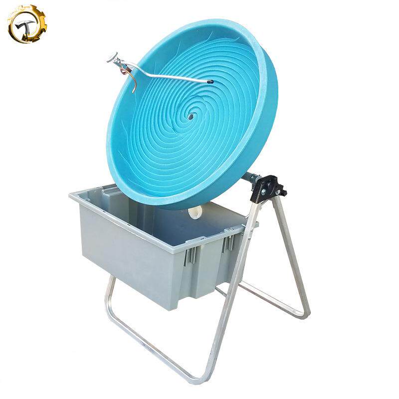 便携式小型移动淘金机涡轮选矿机砂金河金分选机沙漠可用