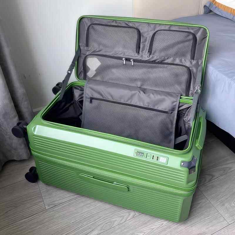 正品202箱5新款侧开 盖深男仓5轮大容女量行李箱32寸可扩容旅行拉