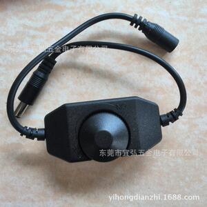 热销爆款低压线上调光开与关调光器Dimmer单路5V12V24V灯具调光器