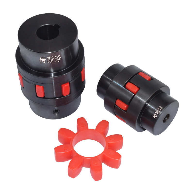 XL星型梅花联轴器ML电机爪式45号圆钢水泵星形联轴器节可非标定制