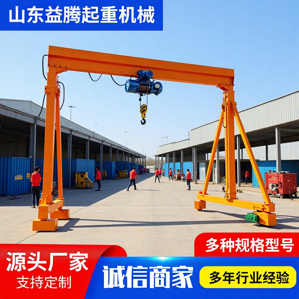 万向移动龙门架 车间工业1吨3吨5吨小型龙门架 升降款电动龙门架