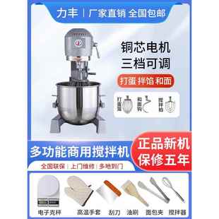 利丰打蛋机商用食品搅拌机面团搅拌机鲜奶机厨师机肉类搅拌机B15B