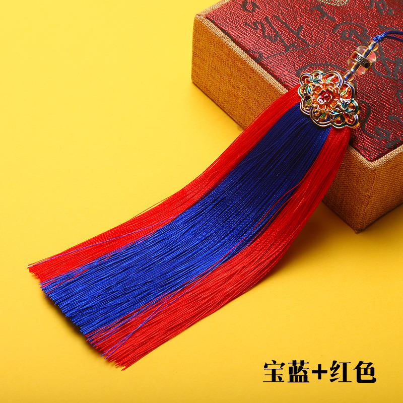 古风双色汽车挂件配饰流苏服装饰品里礼品包装流苏团扇扇坠穗子