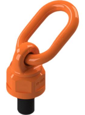 万向吊环起重旋转吊环螺丝高强度360度旋转吊环定制M8X120.3T